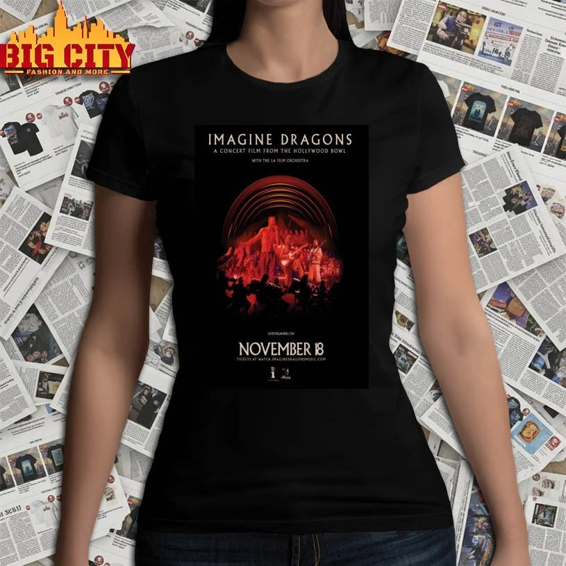Imagine Dragons Hollywood Bowl Los Angeles Poster shirt