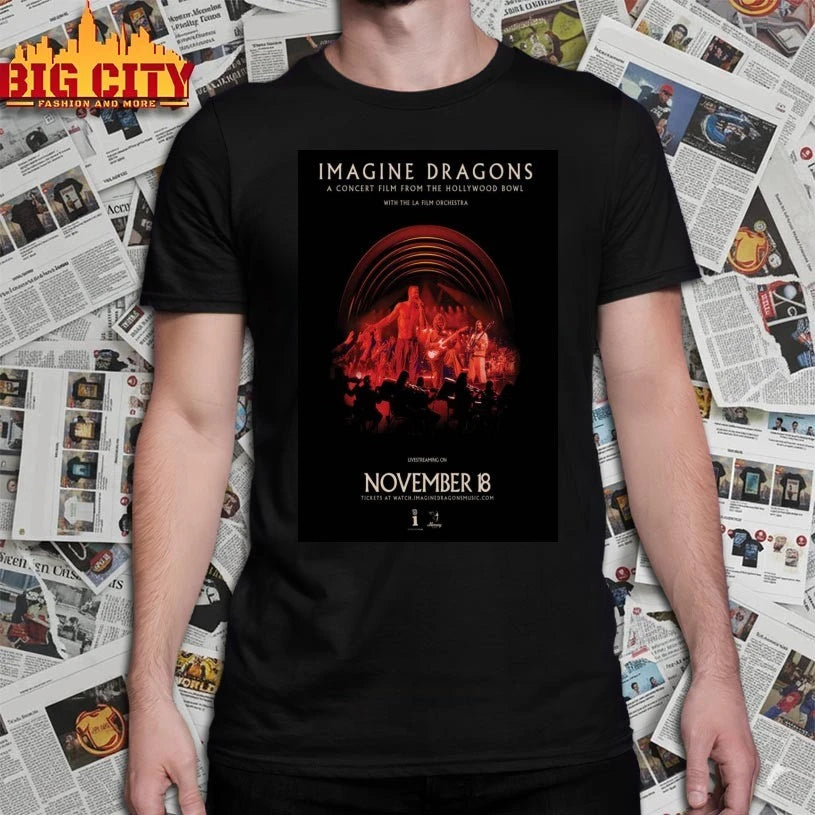 Imagine Dragons Hollywood Bowl Los Angeles Poster shirt