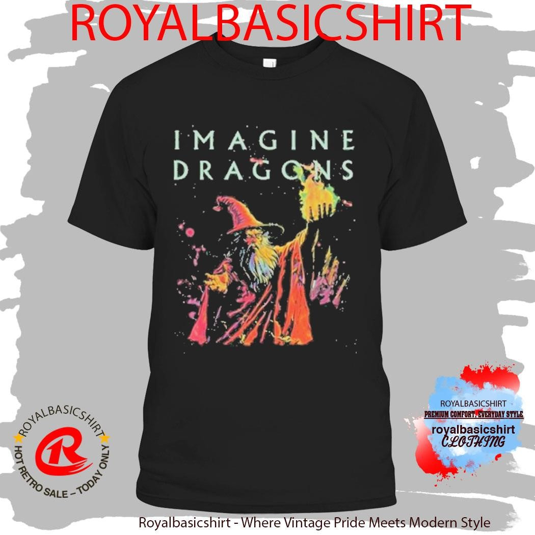 Imagine Dragons Wizard In Color Shirt