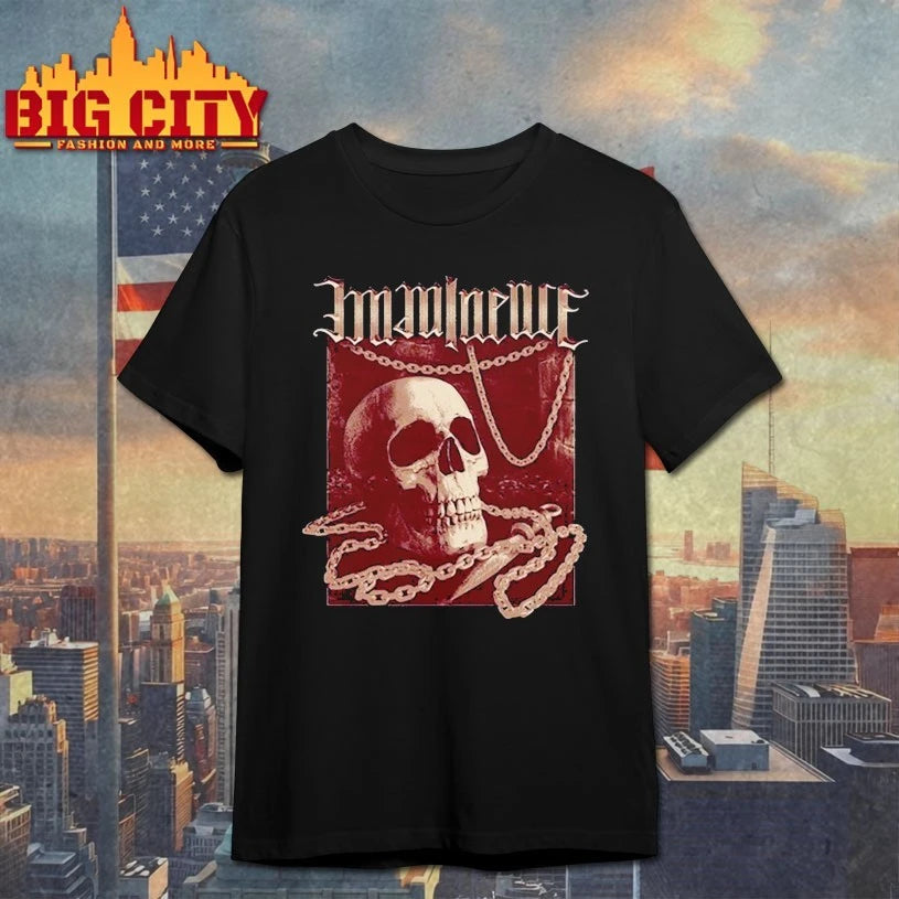 Imminence Skull Maroon Shirt