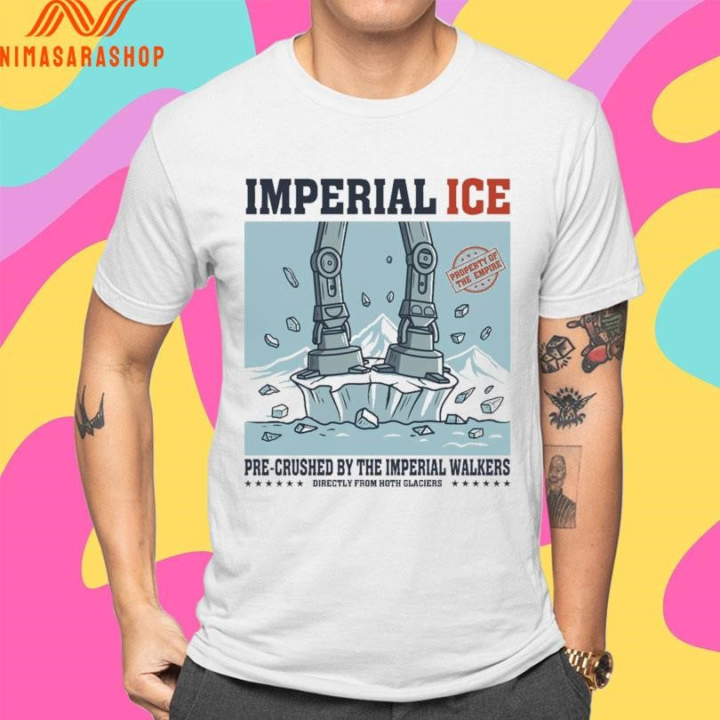 Imperial Ice Pre-Crushed By The Imperial Walkers Directly From Hoth Glaciers Shirts