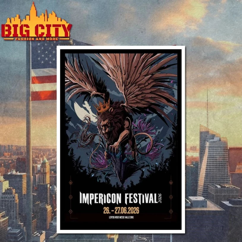 Impericon Festival Jun 26-27 2026 Leipzig Messe In Leipzig Germany Poster Shirt