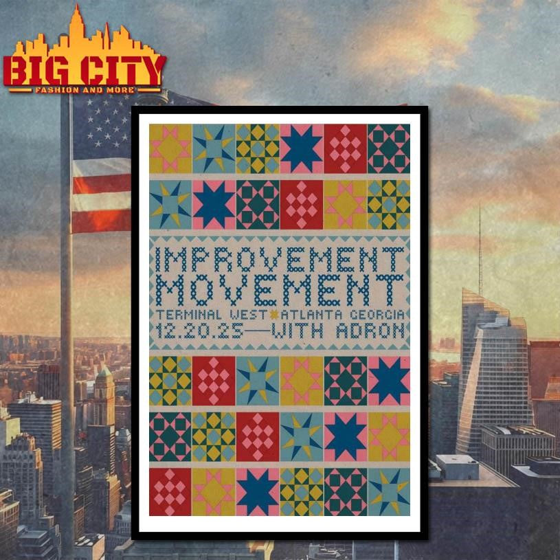 Improvement Movement 12.20.2025 Atlanta GA Poster Shirt