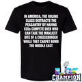 In America The Ruling Class Distracts The Peasantry By Having Ceos Compete Over Shirt