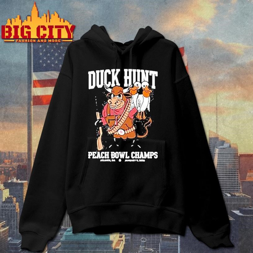 In Duck Hunt Pocket Peach Bowl Champs Shirt