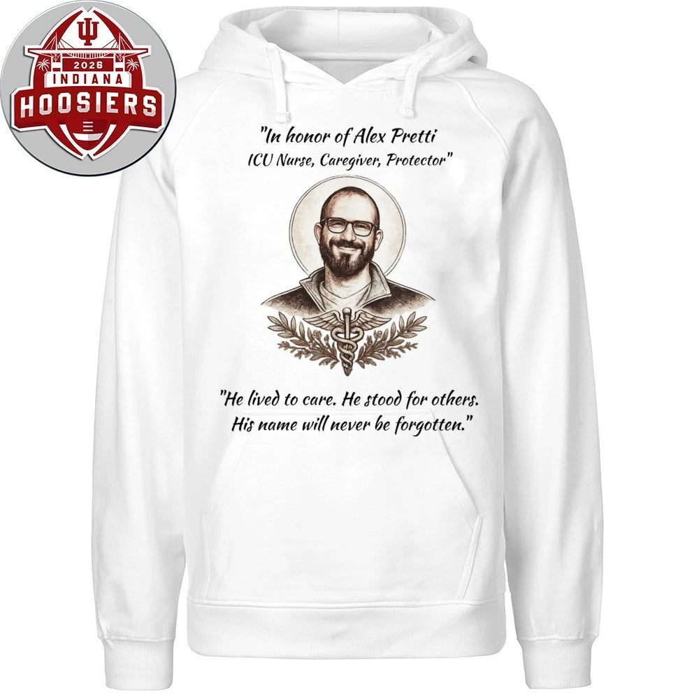 In Honor Of Alex Pretti Memorial ICU Nurse Caregiver Protector Shirt