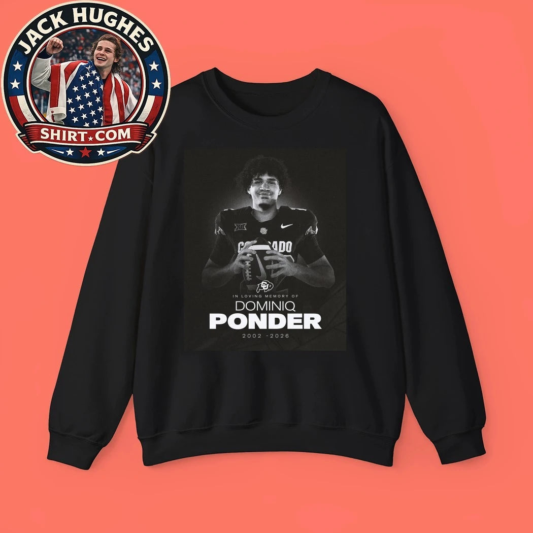 In Loving Memory Of Dominiq Ponder of the Colorado Buffaloes Rip 2022-2026 Shirt