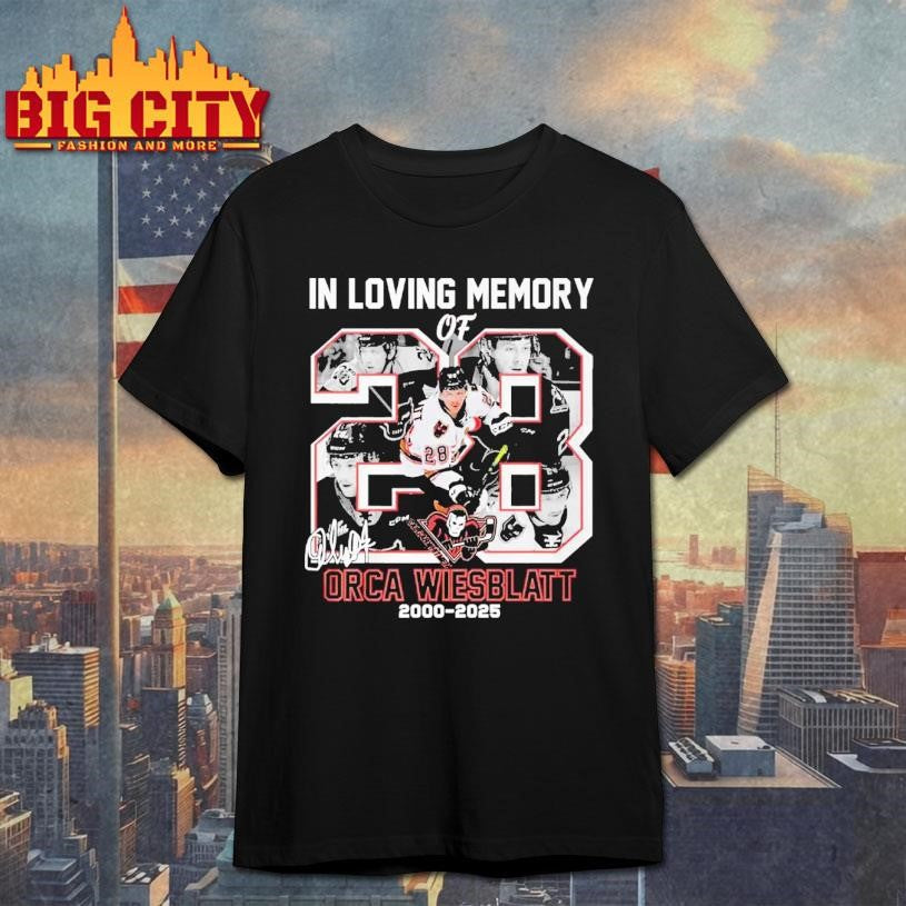 In Loving Memory Of Orca Wiesblatt 2000-2025 Shirt