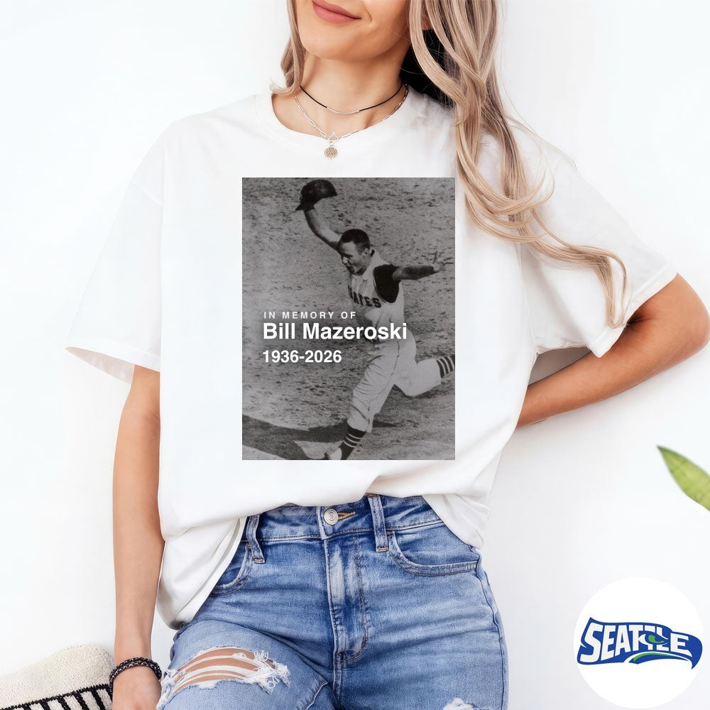 In Memory Of Bill Mazeroski 1936-2026 shirt