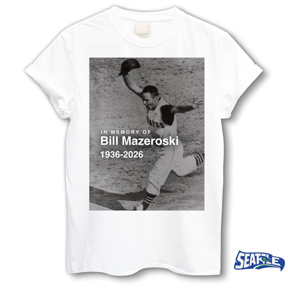 In Memory Of Bill Mazeroski 1936-2026 shirt