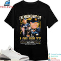 In Memory Of Lou Holtz 1937 2026 Notre Dame Fighting Irish The Man Who Always Reminded Us To Play Like A Champion We Love You Coach T-shirts