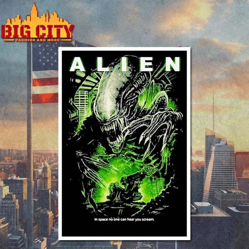 In Space No One Can Here You Scream Alien Shirt
