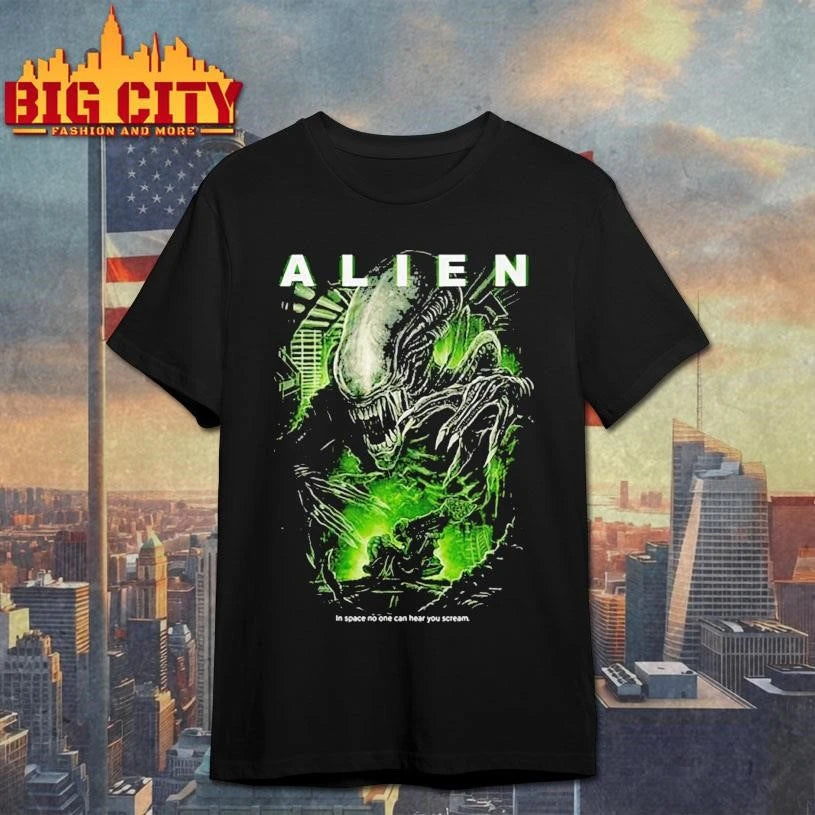 In Space No One Can Here You Scream Alien Shirt