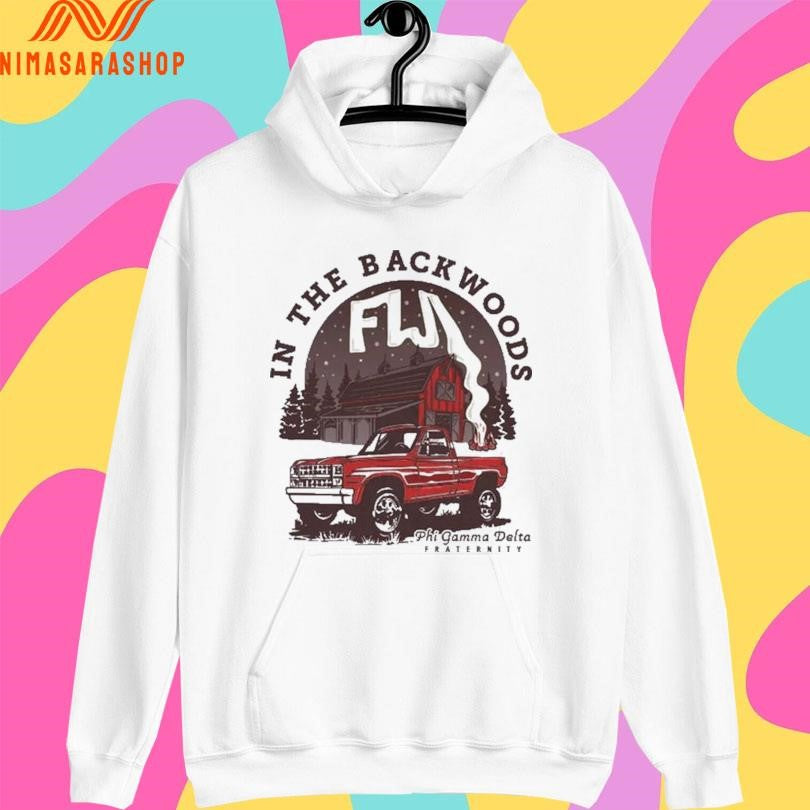 In The Backwoods Phi Gamma Delta Fraternity Shirts
