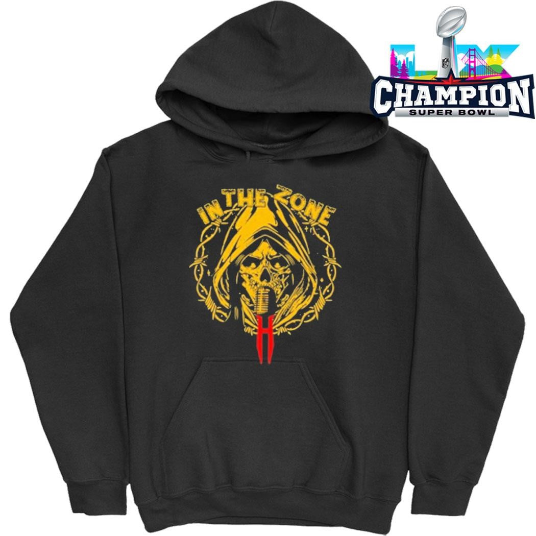 In The Zone Reaper With Hood Shirt
