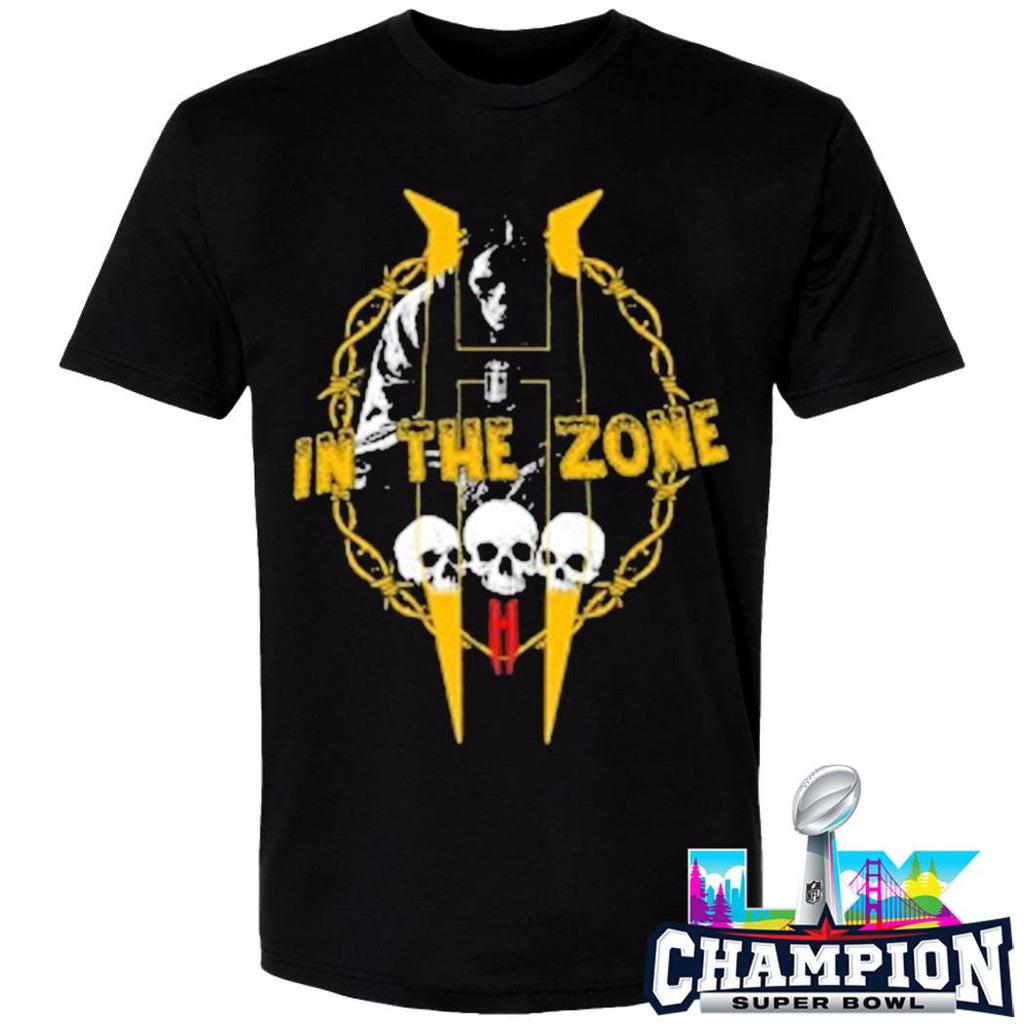 In The Zone Three Skulls Shirt