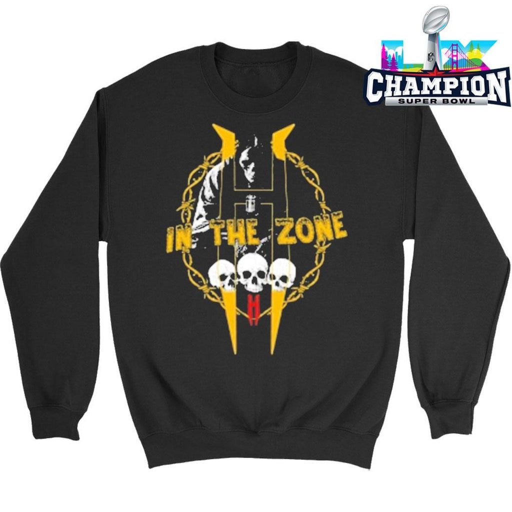 In The Zone Three Skulls Shirt