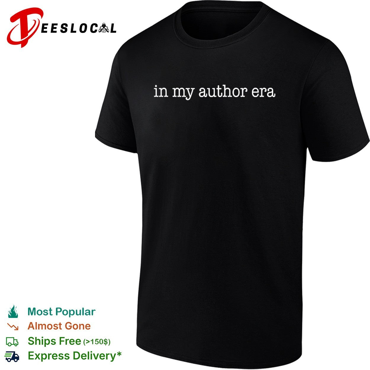 In my author era shirt