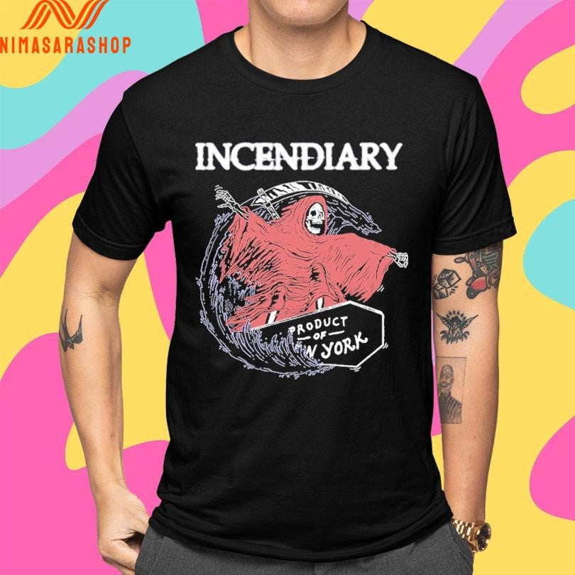 Incendiary Surfing Reaper Product New York Shirts