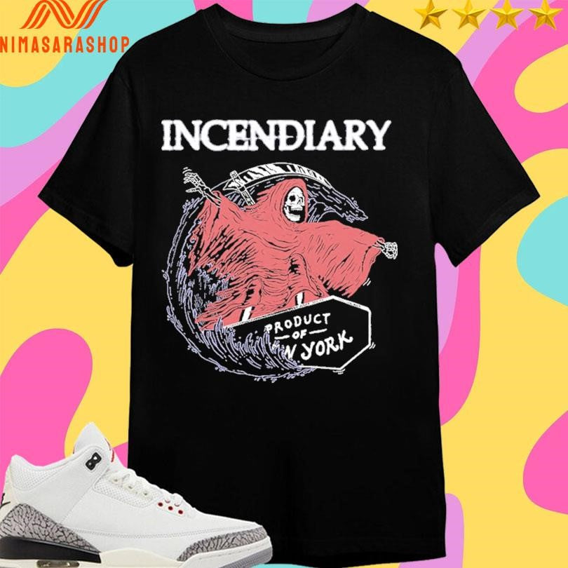 Incendiary Surfing Reaper Product New York Shirts