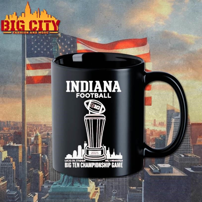 India Football 2025 Big Ten Championship Game Cup shirt