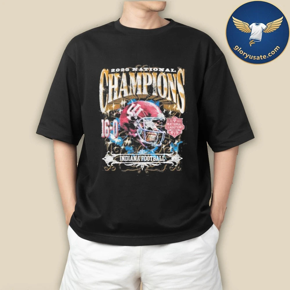 Indiana CFP National Champions Grunge Shirt