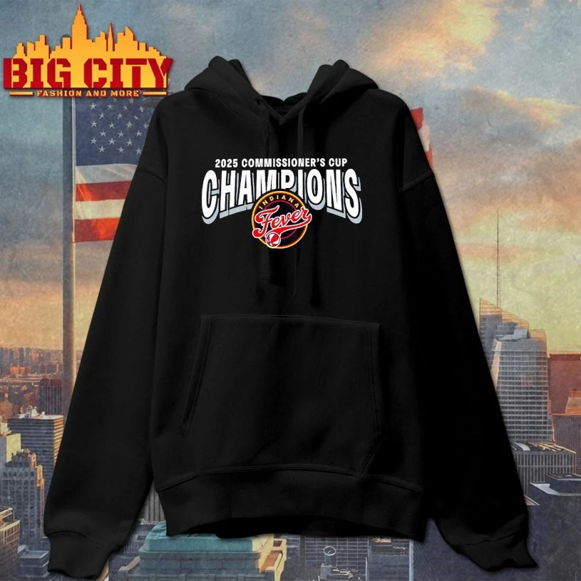 Indiana Fever 2025 WNBA Commissioner’s Cup Champions Shirts