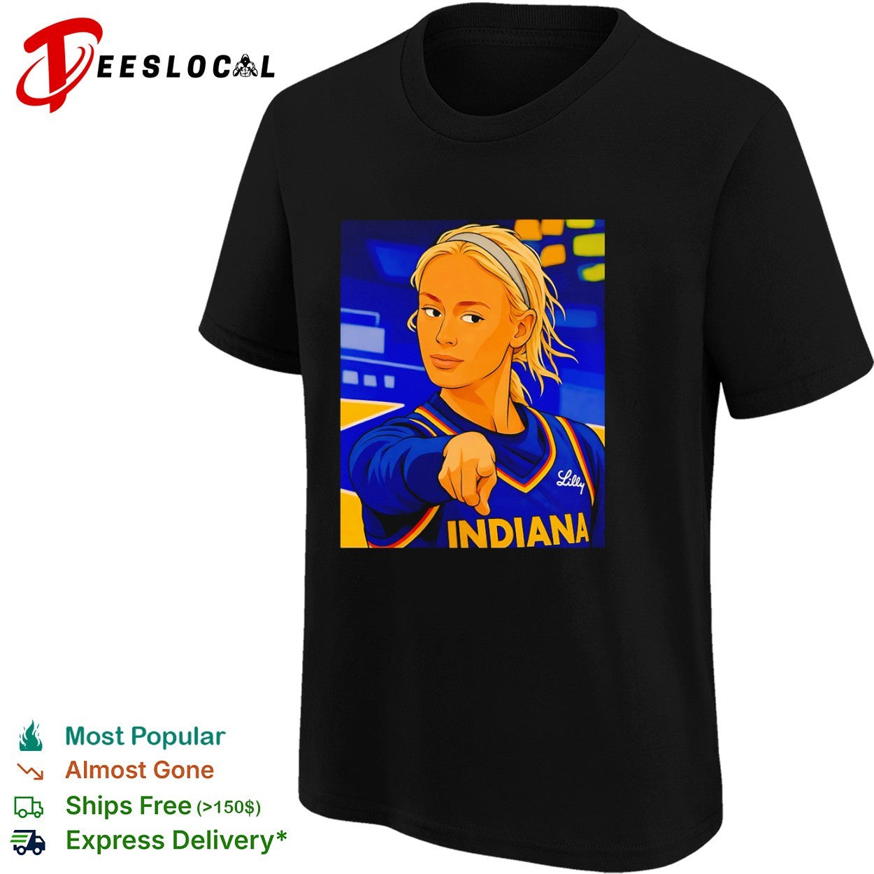 Indiana Fever Caitlin Clark basketball point shirt
