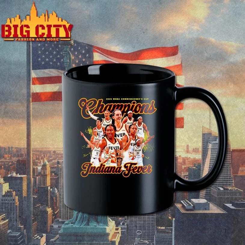 Indiana Fever Champions 2025 WNBA Commissioner’s Cup Shirt