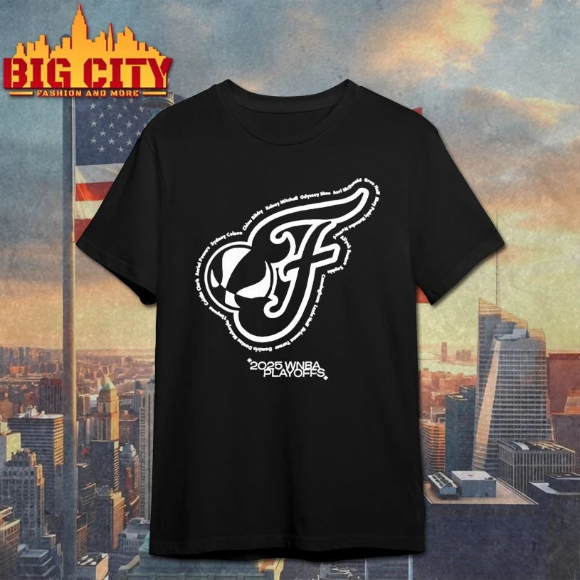Indiana Fever Red Out 2025 WNBA playoffs Shirts