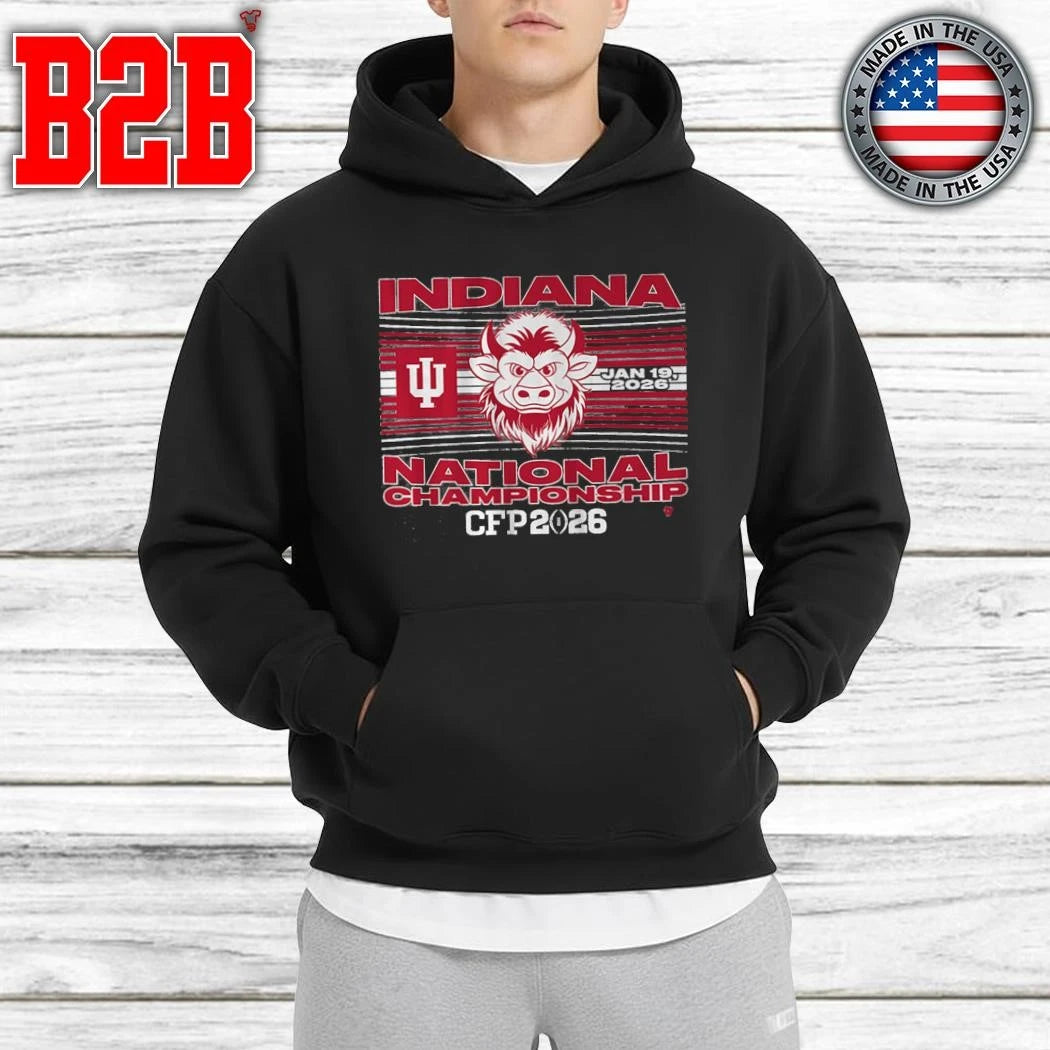Indiana Football 2025-26 CFP National Championship Game Shirt