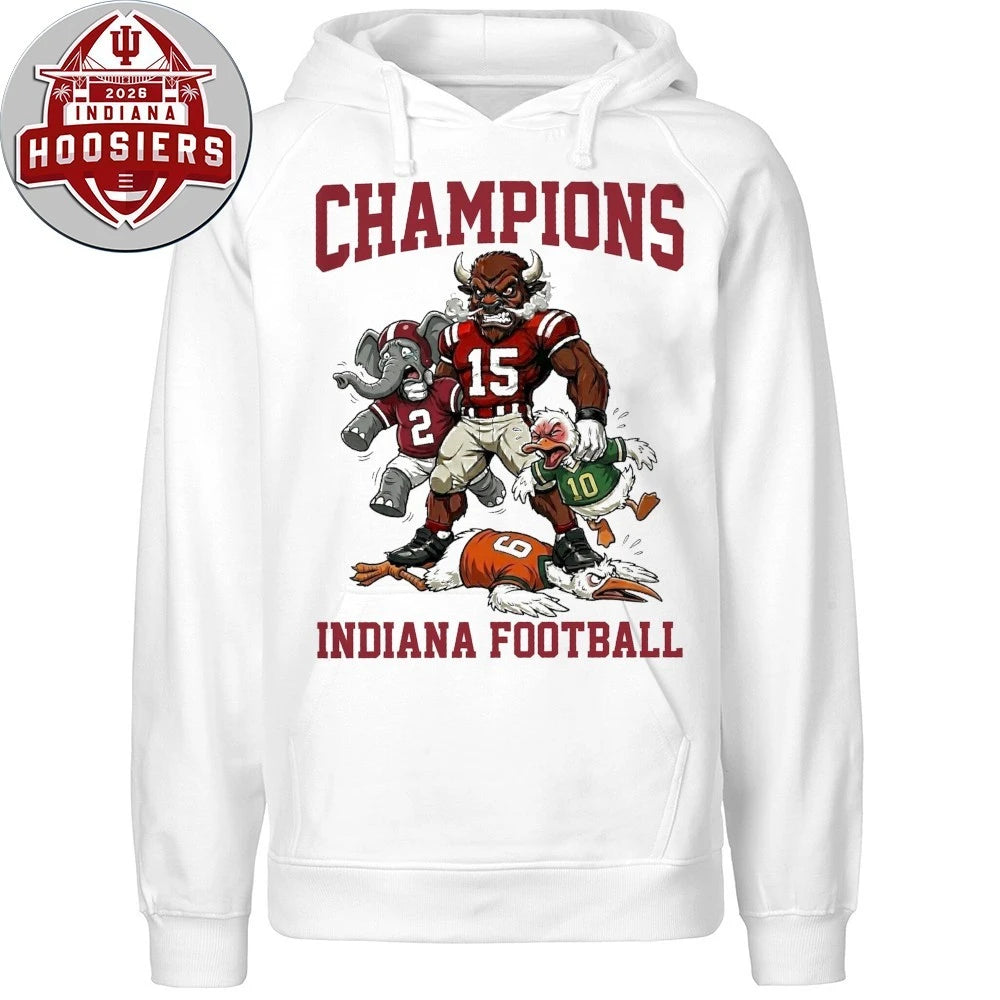 Indiana Football 2026 Champions College Football Playoffs Mendoza Shirt