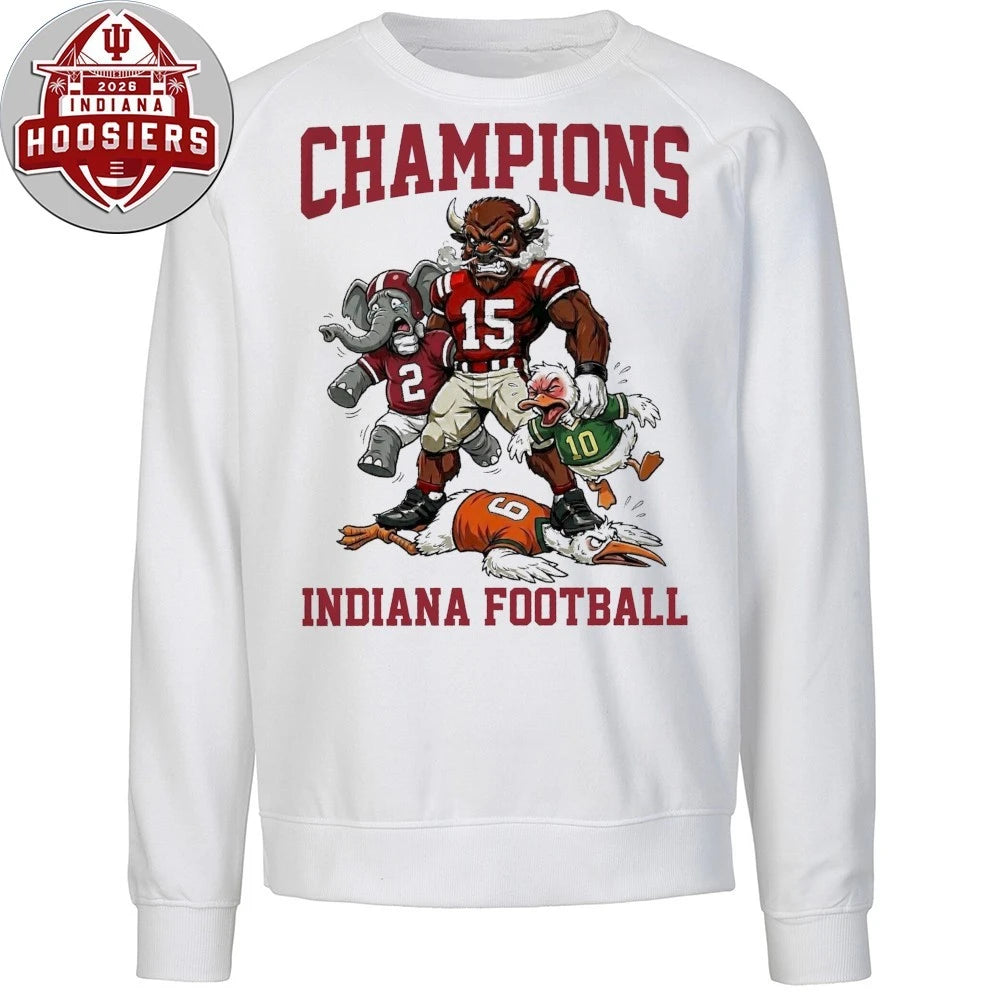 Indiana Football 2026 Champions College Football Playoffs Mendoza Shirt