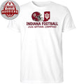 Indiana Football 2026 National Champions Sports Fan Helmet And Map Tee Shirt