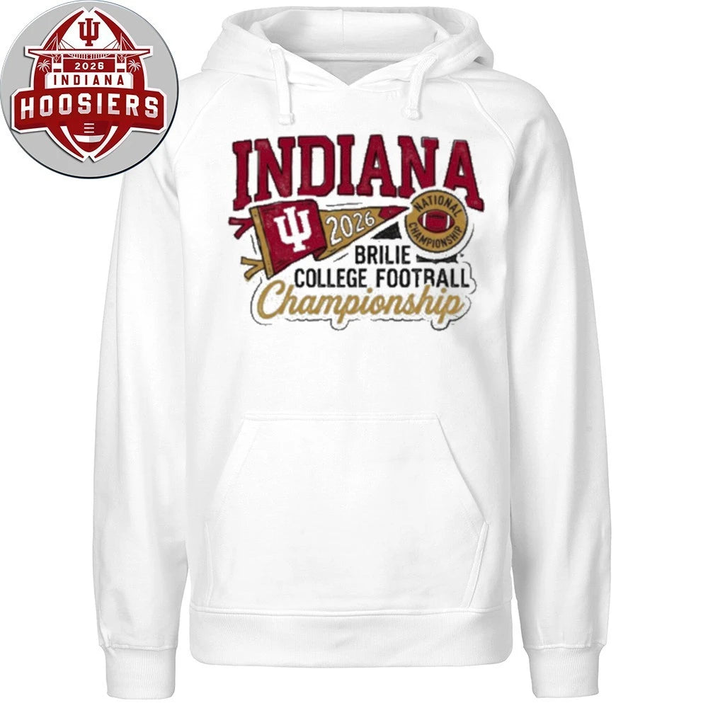 Indiana Football 2026 National Champions Sports Fan Logo Tee Shirt