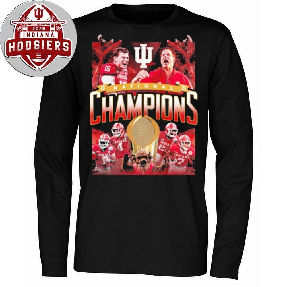 Indiana Football 2026 National Championship Cup T-Shirt