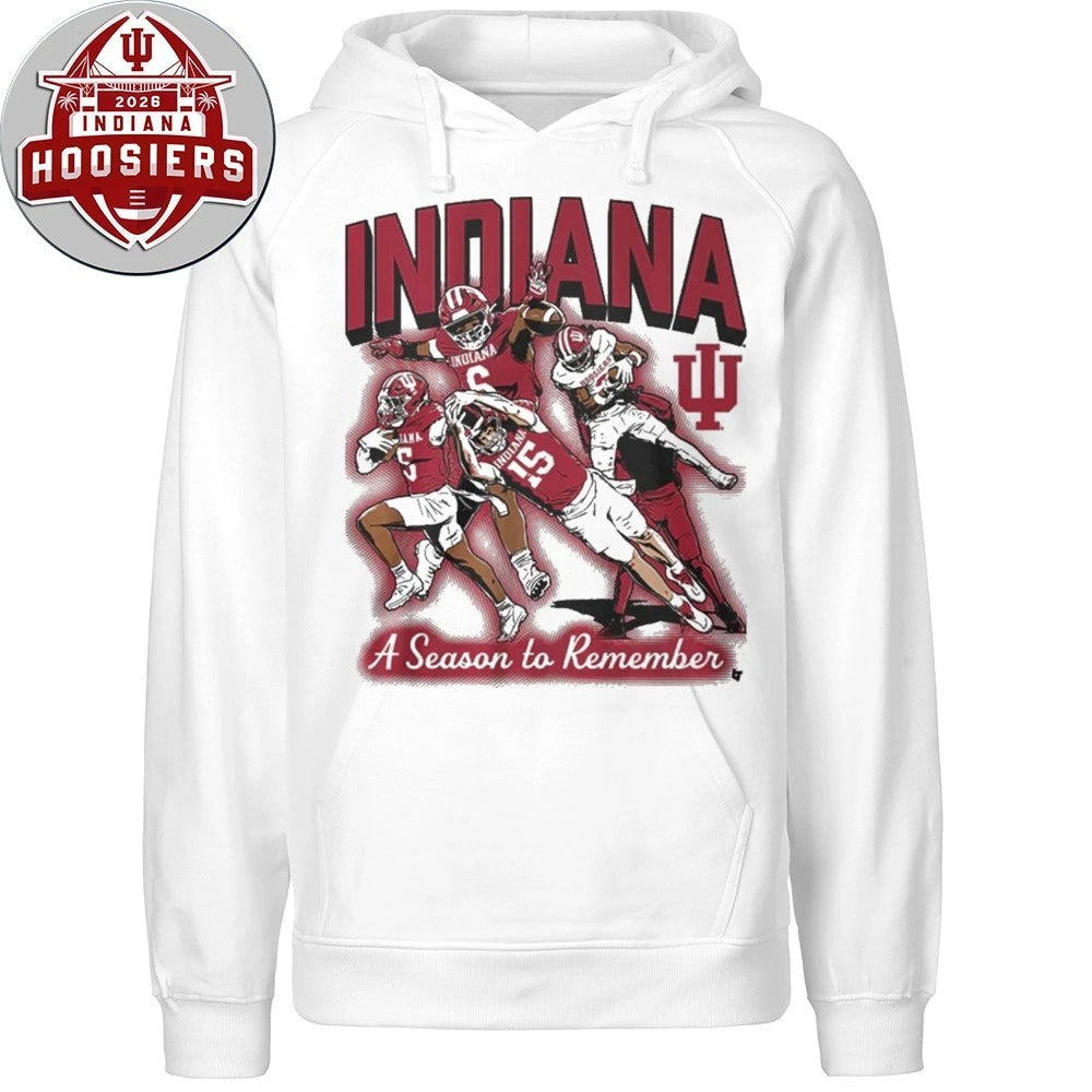 Indiana Football A Season To Remember Logo T-shirt