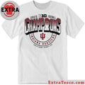 Indiana Football Big 10 Conference Champions Locker Room Lucas Oil Stadium December 6 2025 Shirt