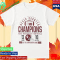 Indiana Football Big Ten Champions Score Shirt
