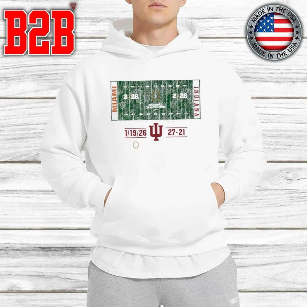 Indiana Football CFP National Champions Field Shirt