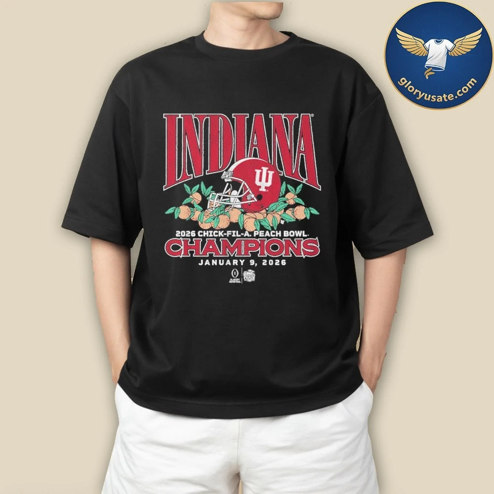 Indiana Football CFP Peach Bowl Champions 2026 Shirt