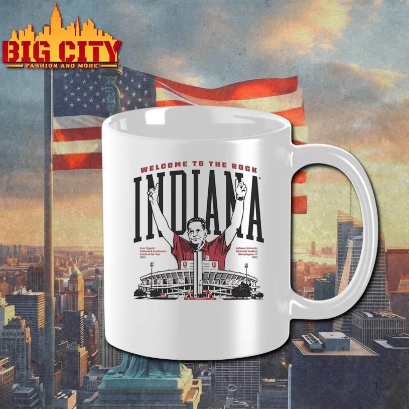 Indiana HoosiersWelcome to the Rock Coach Cignetti Shirt