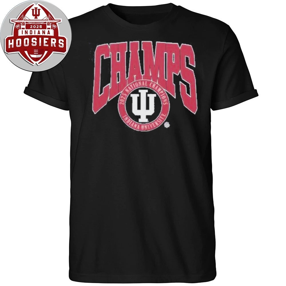 Indiana University 2025 National Champs Tee Shirt