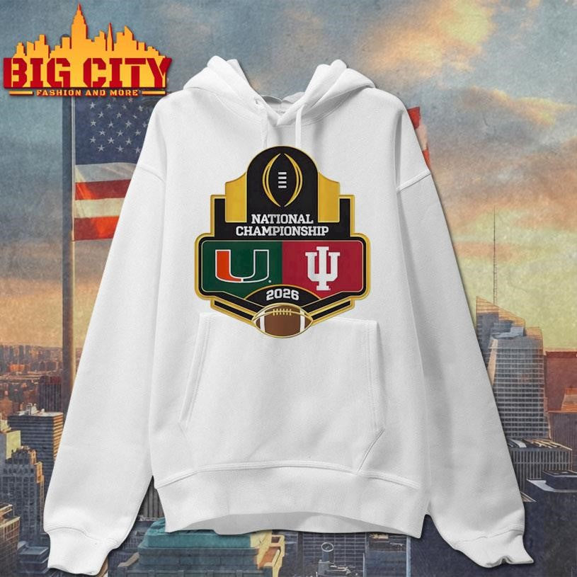 Indiana vs Miami 2026 CFP National Championship Bound classic Shirt