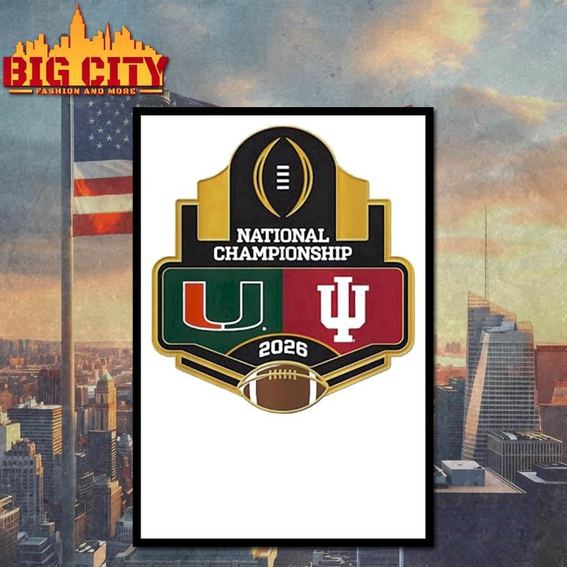 Indiana vs Miami 2026 CFP National Championship Bound classic Shirt