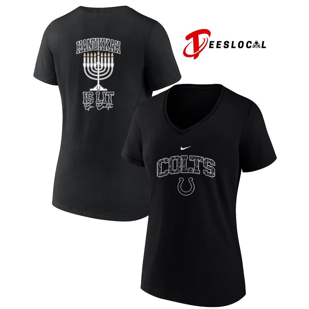 Indianapolis Colts x Happy Hanukkah is lit shirt