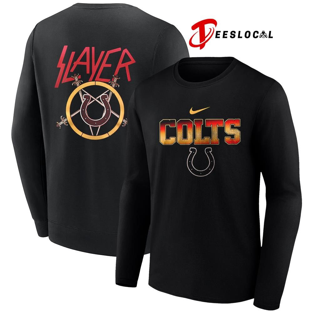 Indianapolis Colts x Slayer logo shirt