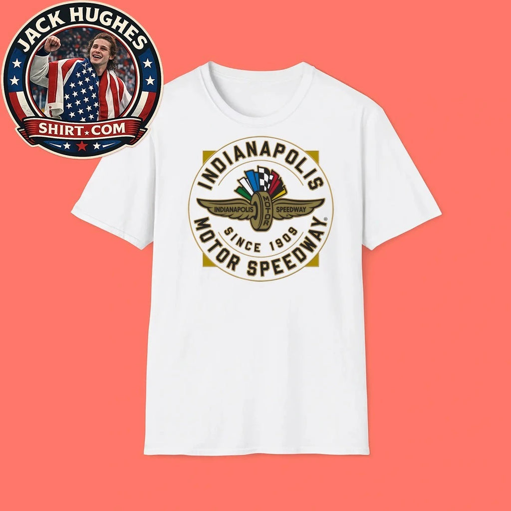Indianapolis Motor Speedway Since 1909 Logo T-Shirt