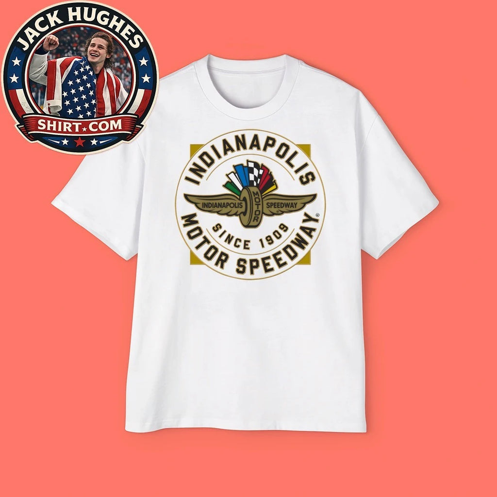 Indianapolis Motor Speedway Since 1909 Logo T-Shirt