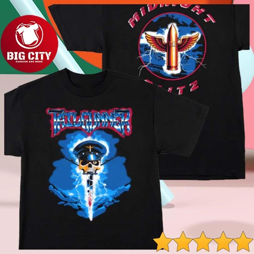 Indiemerchstore Tailgunner Phantom Crew Two Sided Shirt
